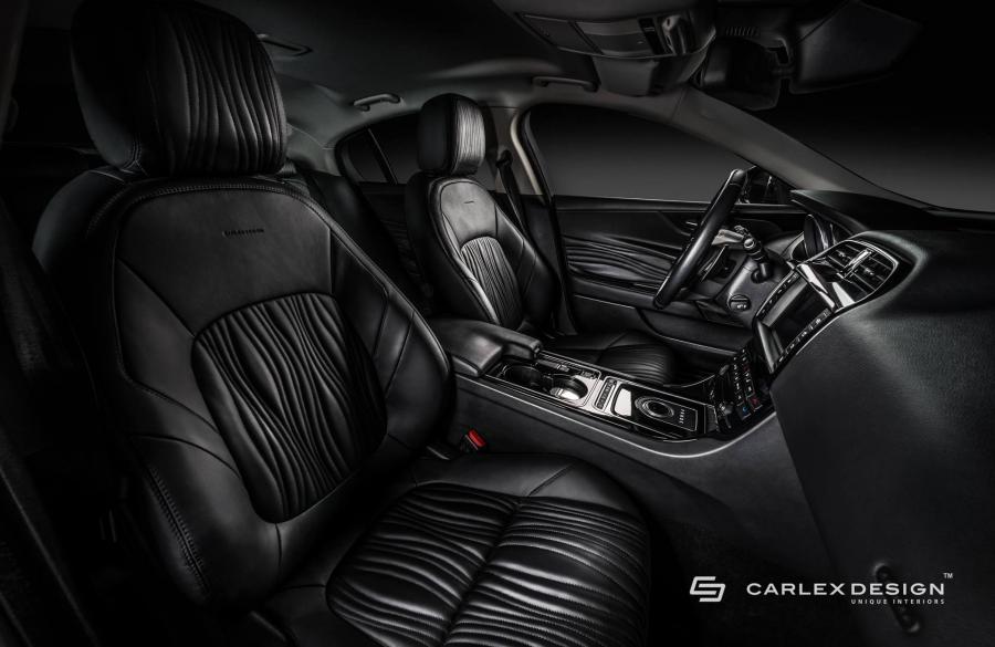 Интерьер Jaguar XE by Carlex Design 2017 года  (фото 2 из 12)
